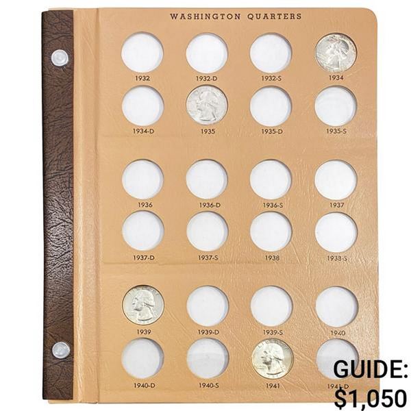 [116] 1932-1998 Washington Silver Quarter  BU Album