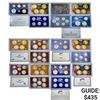 Image 1 : 2007-2012 US Proof Sets [88 Coins]