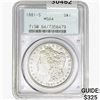 Image 1 : 1881-S Morgan Silver Dollar PCGS MS64