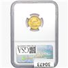 Image 2 : 1999 1/10oz $5 AGE NGC MS70