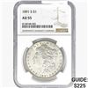 Image 1 : 1891-S Morgan Silver Dollar NGC AU55