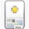Image 2 : 1999 1/10oz $5 AGE NGC MS70