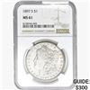 Image 1 : 1897-S Morgan Silver Dollar NGC MS61