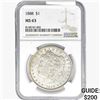 Image 1 : 1888 Morgan Silver Dollar NGC MS63