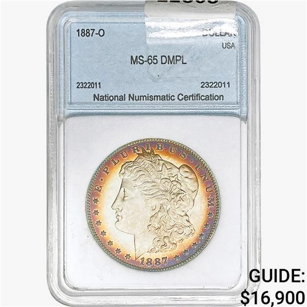 1887-O Morgan Silver Dollar NNC MS65 DMPL