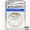 2001 1oz Silver Eagle WTC Ground Zero  NTC
