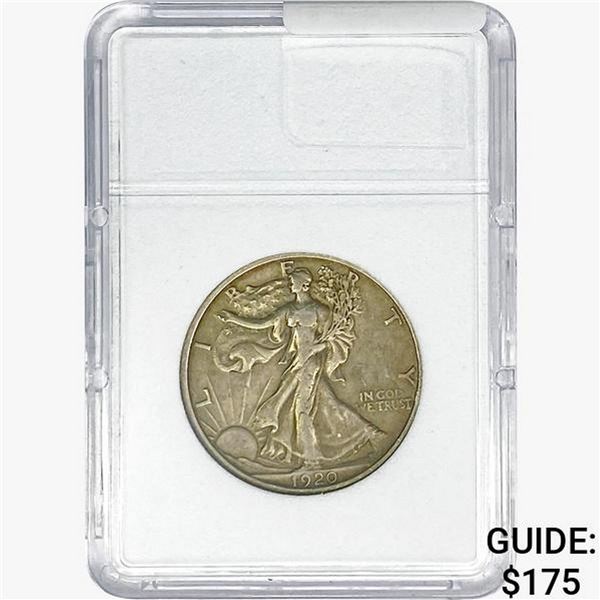 1920 Walking Liberty Half Dollar   XF