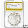 1897-O Morgan Silver Dollar PGA MS62