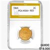 Image 1 : 1865 Two Cent Piece PGA MS66+ RED