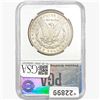 Image 2 : 1891 Morgan Silver Dollar PGA MS65