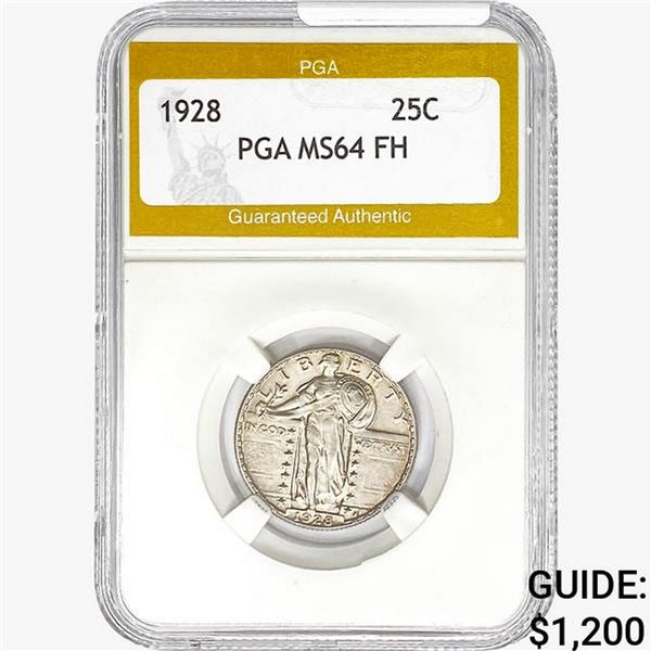 1928 Standing Liberty Quarter PGA MS64 FH