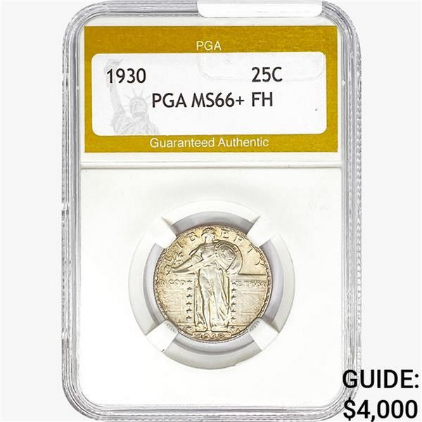 1930 Standing Liberty Quarter PGA MS66+ FH