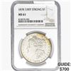 Image 1 : 1878 7/8TF Morgan Silver Dollar NGC MS61 Strong