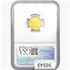 Image 2 : 1999 1/10oz $5 AGE NGC MS70