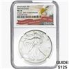 Image 1 : 2016 Silver Eagle NGC MS70