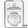 Image 1 : 1887 Morgan Silver Dollar NGC MS63