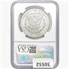 Image 2 : 1887 Morgan Silver Dollar NGC MS63