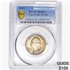 Image 1 : 1957 Washington Silver Quarter PCGS MS66+ Ty B Rev FS-901