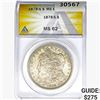 Image 1 : 1878-S Morgan Silver Dollar ANACS MS62