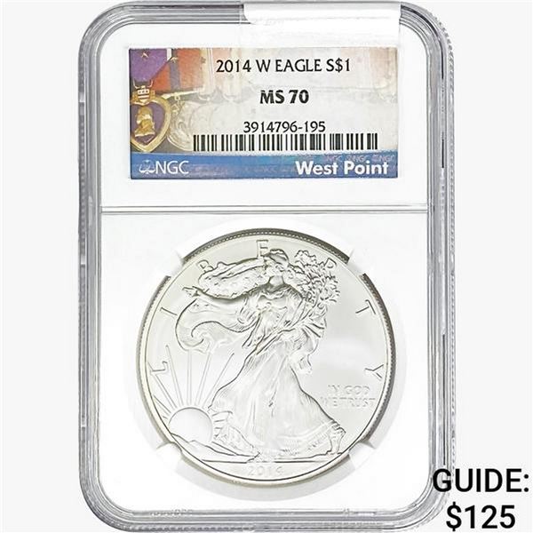 2014-W Silver Eagle NGC MS70