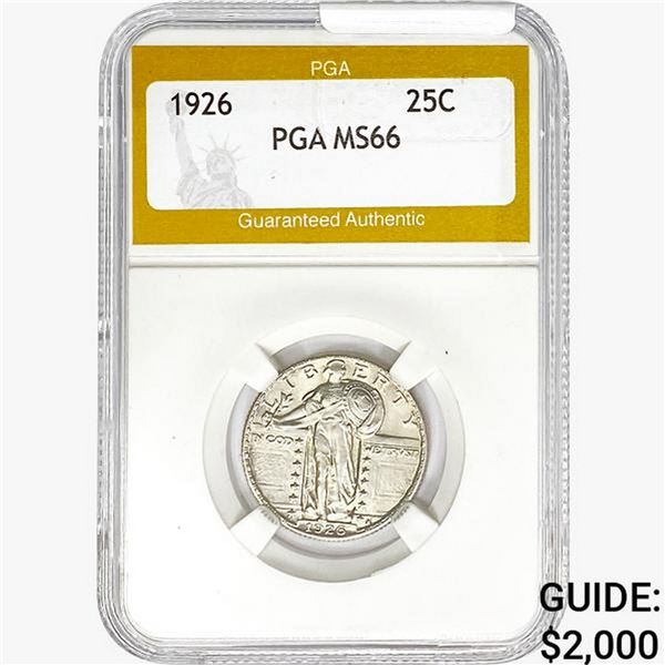 1926 Standing Liberty Quarter PGA MS66