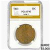 Image 1 : 1803 Draped Bust Half Dollar PGA XF40