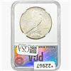 Image 2 : 1927 Silver Peace Dollar PGA MS63+