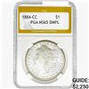 Image 1 : 1884-CC Morgan Silver Dollar PGA MS65 DMPL