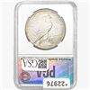 Image 2 : 1921 Silver Peace Dollar PGA MS63 High Relief