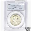 Image 1 : 1956 Franklin Half Dollar PCGS PR66 Type 2