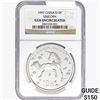1997 China S10Y Unicorn NGC GEM UNC
