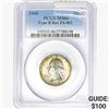 Image 1 : 1960 Washington Silver Quarter PCGS MS66 Ty B Rev FS-901