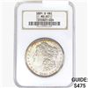 1881-S Morgan Silver Dollar NGC MS65