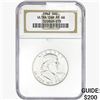1962 Franklin Half Dollar NGC PF66 ULTRA CAMEO