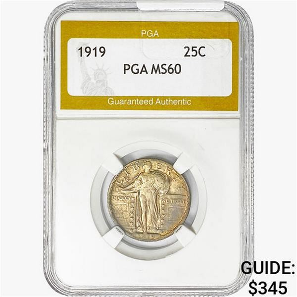 1919 Standing Liberty Quarter PGA MS60