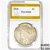 1935 Silver Peace Dollar PGA MS66