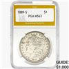 1889-S Morgan Silver Dollar PGA MS63