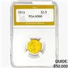 1913 $2.50 Gold Quarter Eagle PGA MS66