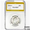 1935-S Washington Silver Quarter PGA MS67