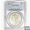 Image 1 : 1881-CC Morgan Silver Dollar PCGS MS64
