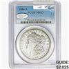 1886-S Morgan Silver Dollar PCGS MS63