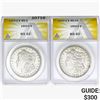 [2]1902-O & 1904-O Morgan Silver Dollar ANACS MS62