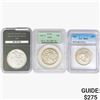Image 1 : [3]1900-1951 Asstd. U.S. $1 & 50C Coins