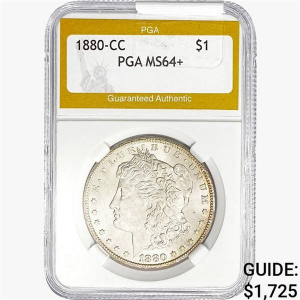 1880-CC Morgan Silver Dollar PGA MS64+