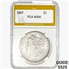 1887 Morgan Silver Dollar PGA MS66