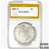 1881-S Morgan Silver Dollar PGA MS67+