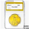 1916-S $20 Gold Double Eagle PGA MS65