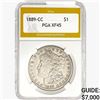 1889-CC Morgan Silver Dollar PGA XF45
