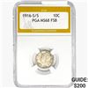 1916-S/S Mercury Silver Dime PGA MS68 FSB