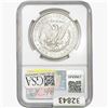Image 2 : 1883-CC Morgan Silver Dollar NGC MS64